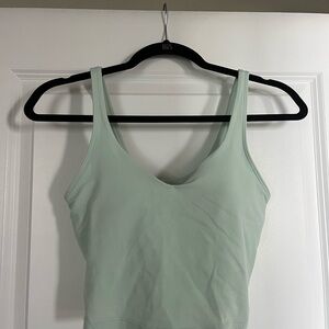 lululemon athletica Mint Green Crop Top